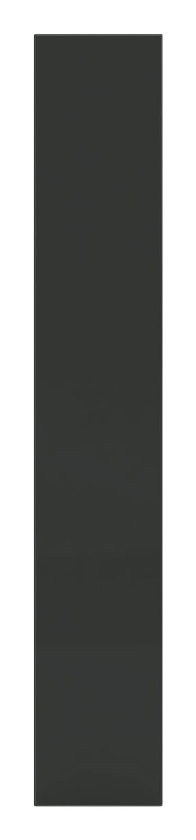 Hom´in Tür UNIT Anthrazitfarbene Tür in Frontalansicht, Maße 235x45 cm