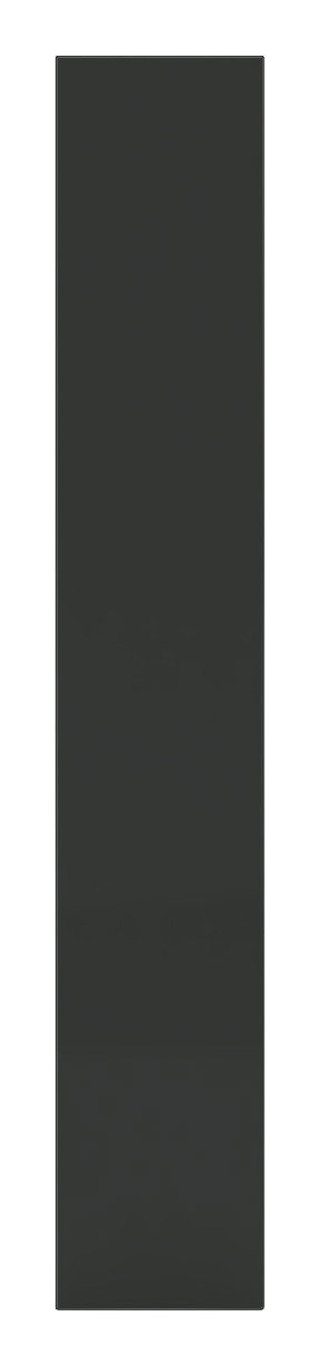 Hom´in Tür UNIT Anthrazitfarbene Tür in Frontalansicht, Maße 235x45 cm