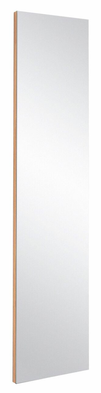VOSS Spiegel SOLO Rechthoekige wandspiegel met houten lijst, zijaanzicht