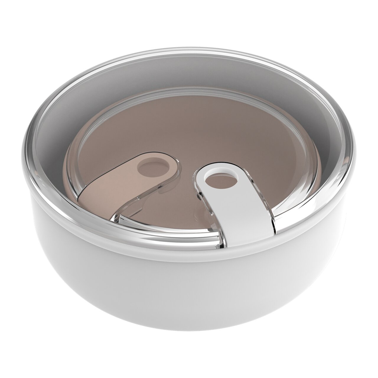 rotho Frischhaltedosen-Set 2-tlg. ELA Frischhaltedose mit transparentem Deckel, Ansicht von oben