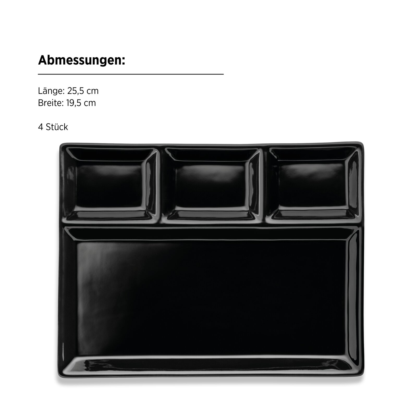 Mäser Fondueteller 4er-Set