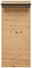 Dieter Knoll XL-Garderobenpaneel SAVONA Dieter Knoll XL-Garderobenpaneel SAVONA