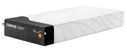 Viscoma-matras 80x210, stevig, gezien vanaf de zijkant aan de voorkant