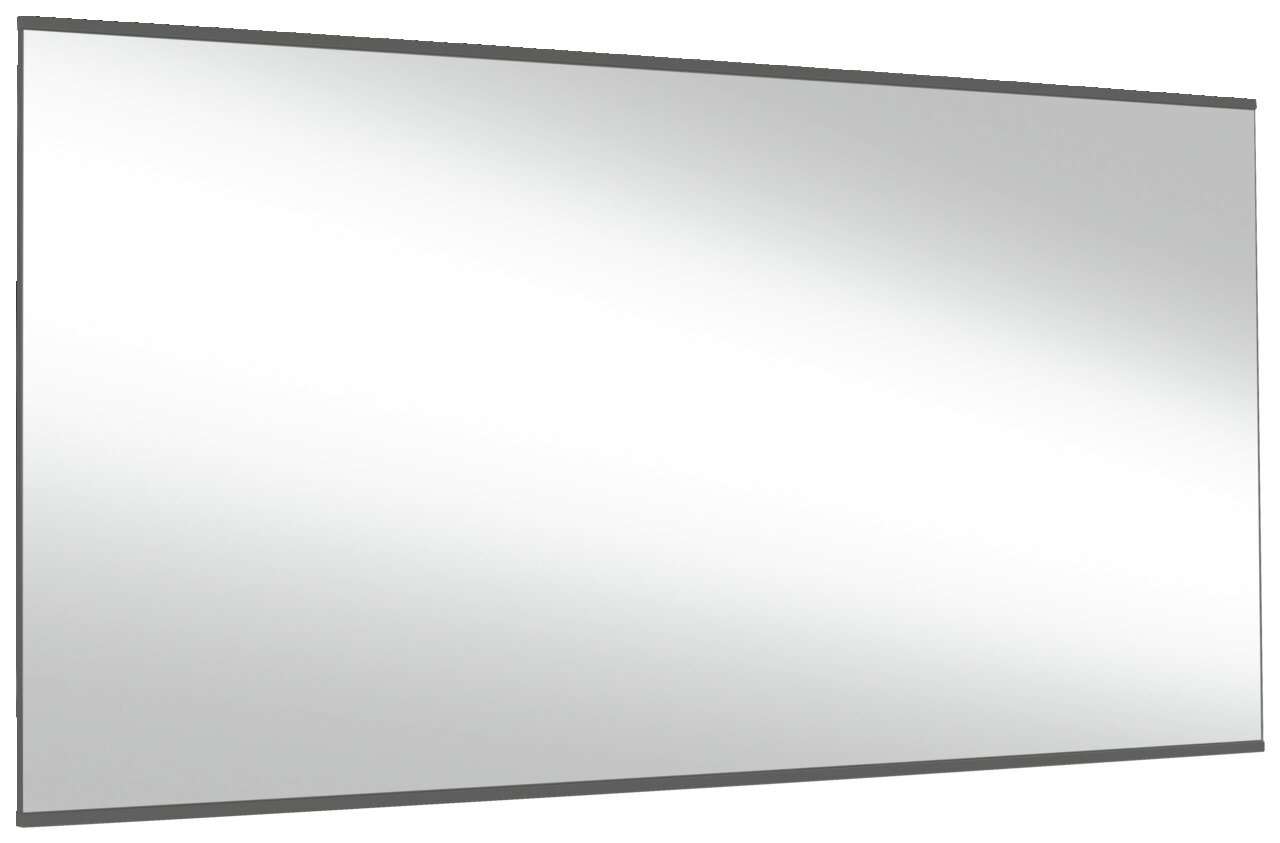 Dieter Knoll Spiegel SORRENT Rechteckiger Wandspiegel mit schmalem Rahmen, seitliche Perspektive