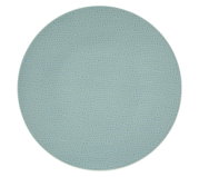 Speiseteller 28cm in grünem Chic mit feinem Muster, Draufsicht