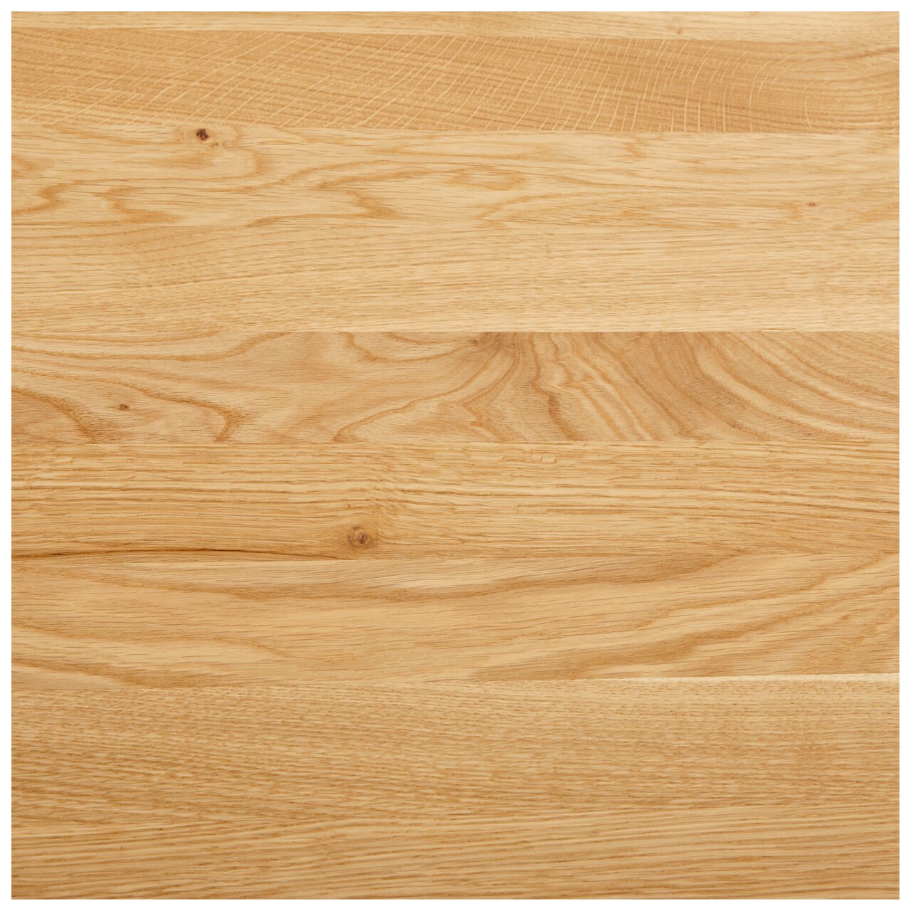 Nahaufnahme einer Holzoberfläche mit natürlicher Maserung, Draufsicht