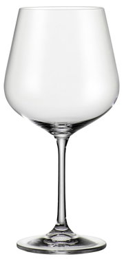 Burgunderglas 600 ml Lucca, frontalansicht