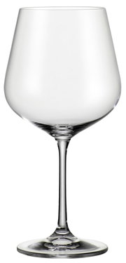 Burgunderglas 600 ml Lucca, frontalansicht