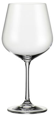 Burgunderglas 600 ml Lucca, frontalansicht