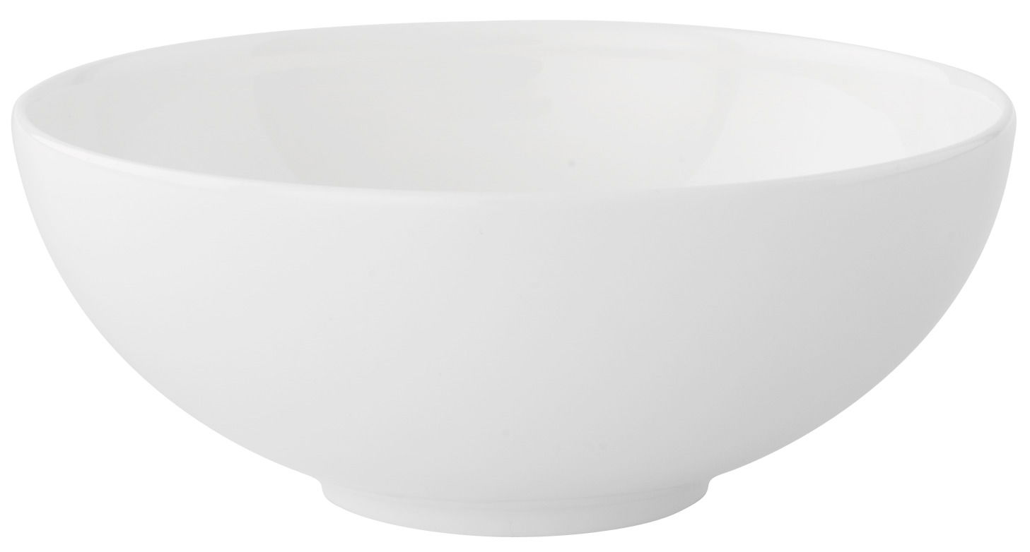 Villeroy & Boch Schälchen NOBLESSE Weiße Schale aus Porzellan, seitliche Perspektive