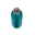 Teal-farbene Thermos Isolierflasche mit offenem Deckel, Ansicht von oben