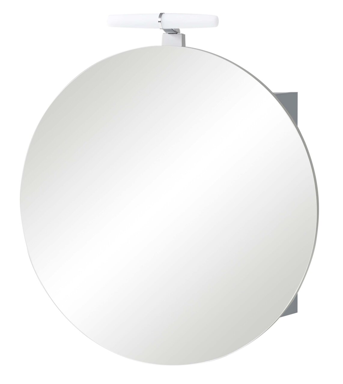 Stylife Spiegelschrank BJARNE Runder Spiegelschrank mit integrierter Beleuchtung, Frontalansicht