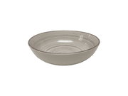 Schüssel mit kreisförmigem Muster, seitliche Perspektive