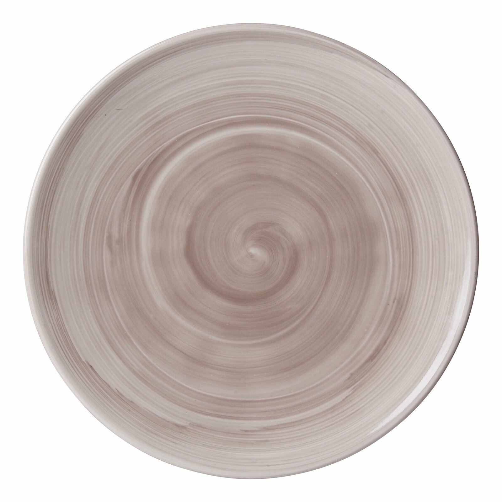 Brauner Speiseteller VALENCIA von Ritzenhoff & Breker, 26,5 cm, Draufsicht