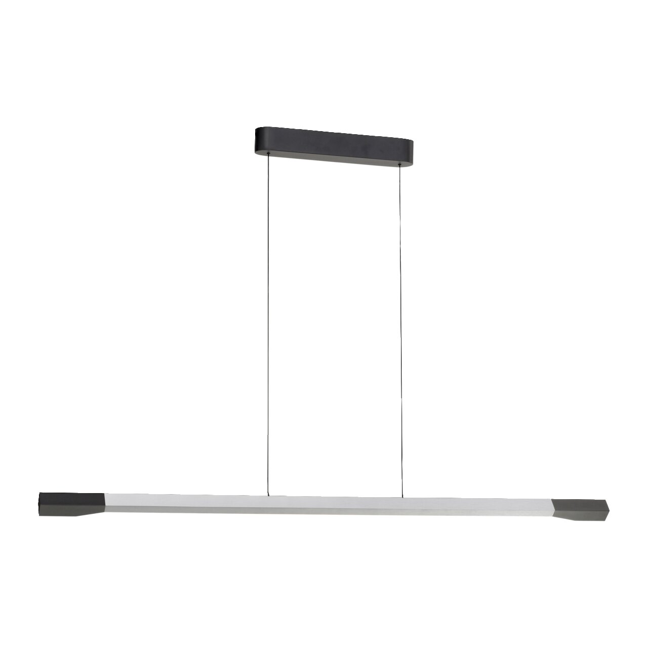 Paul Neuhaus LED-Pendelleuchte HOOP Moderne LED-Pendelleuchte in minimalistischem Design, seitliche Perspektive