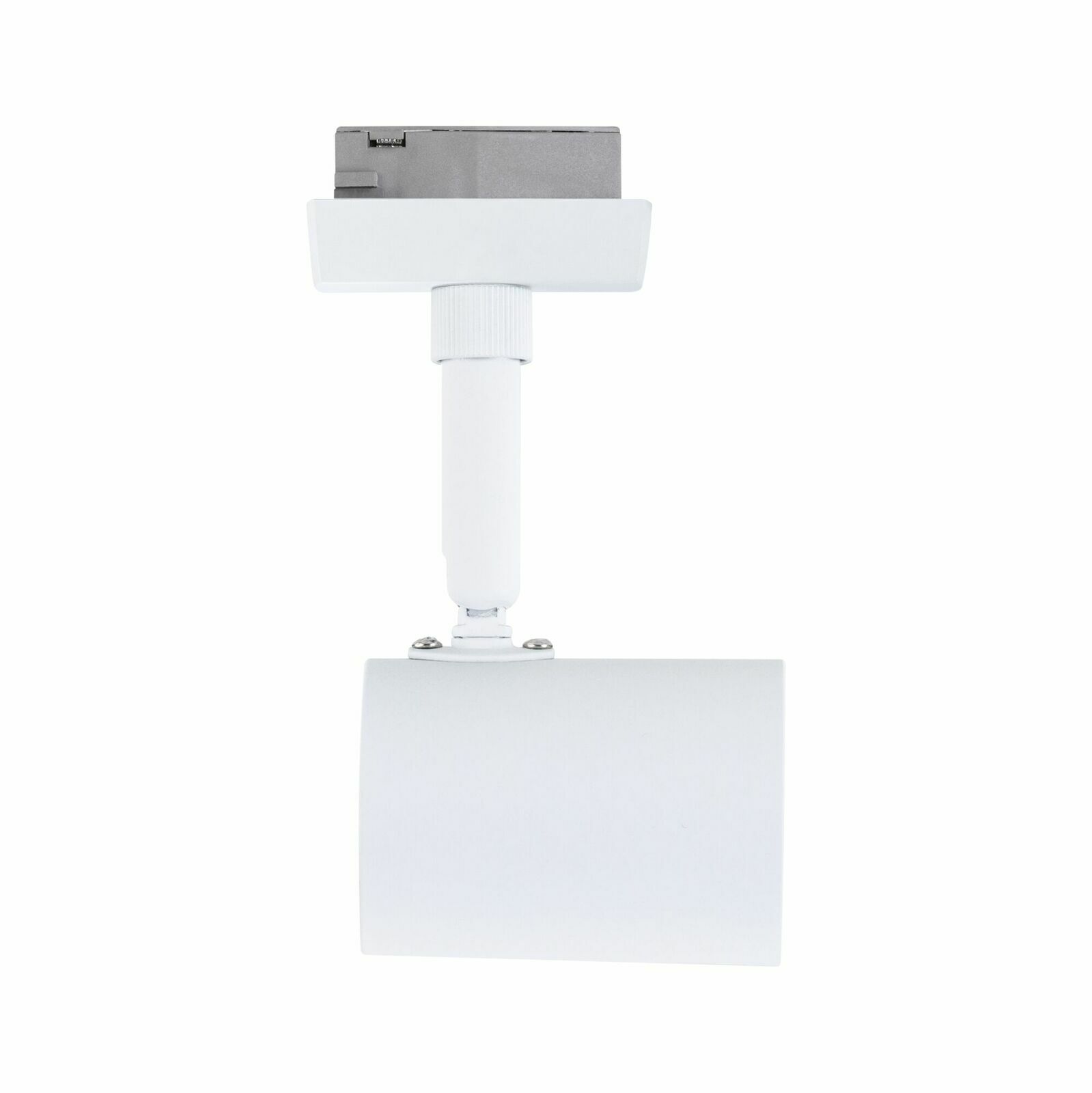 Weißer Schienenspot Limba von PAULMANN URAIL, seitliche Ansicht