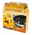 Verpackung der Dr. Oetker Back-Freude Classic Springform mit Flach- und Rohrboden, 28 cm, aus seitlicher Perspektive.
