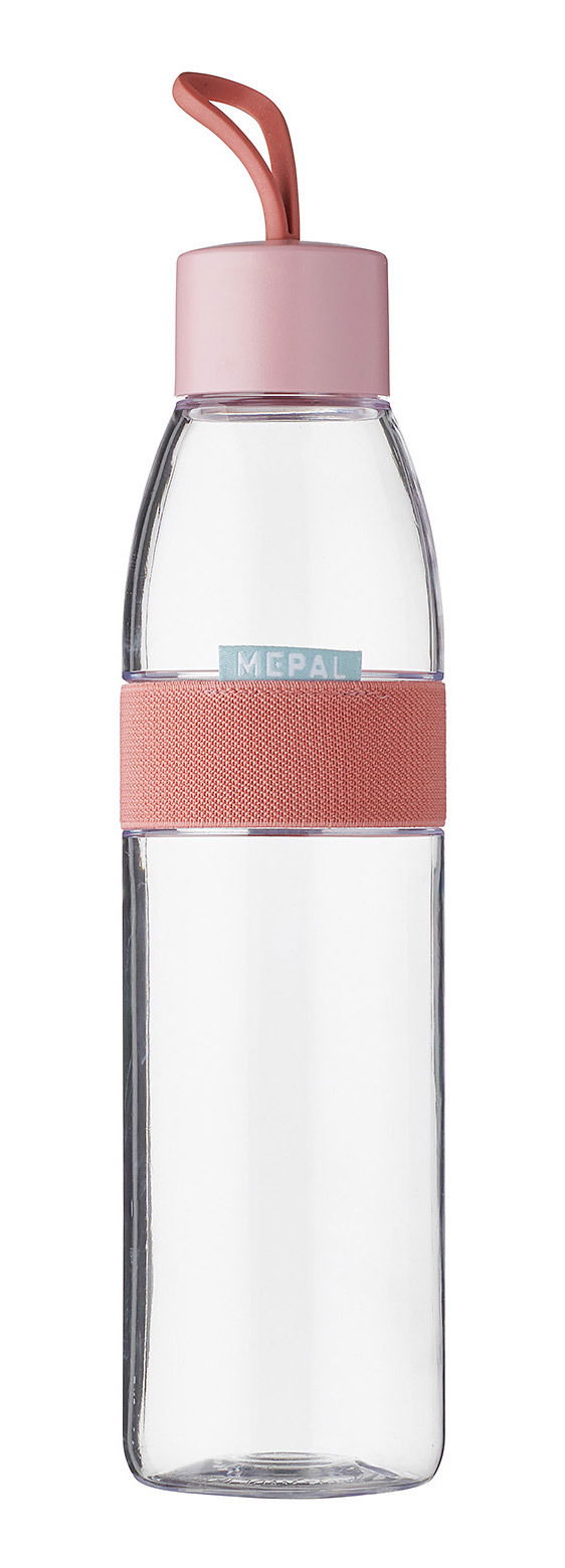 Trinkflasche Ellipse 700 ml in Rosa, Vorderansicht