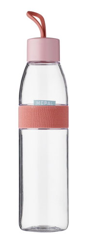 Drinkfles Ellipse 700 ml in roze, vooraanzicht