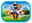 Paw Patrol Lunchbox mit buntem Design und Charakteren aus der Serie, Vorderansicht