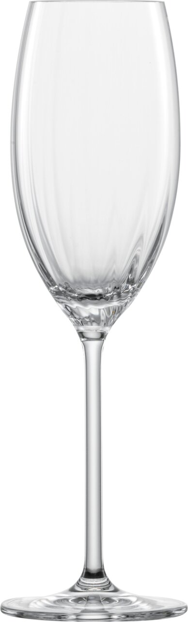 Champagnerglas Prizma in Frontalansicht