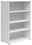 Carryhome Regal MULTISTAURAUM Weißes Regal mit vier Einlegeböden, seitliche Perspektive