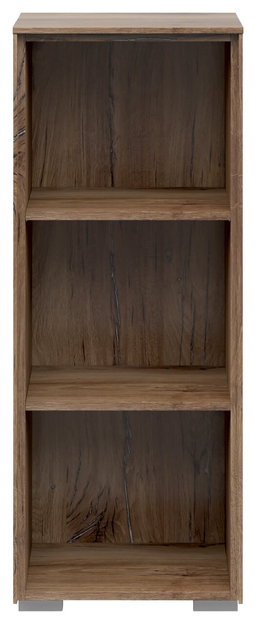 Voleo Aktenregal NEVADA Holz-Aktenregal mit drei offenen Fächern, frontale Ansicht