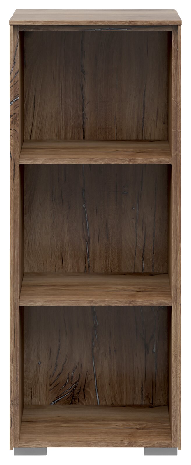 Voleo Aktenregal NEVADA Holz-Aktenregal mit drei offenen Fächern, frontale Ansicht