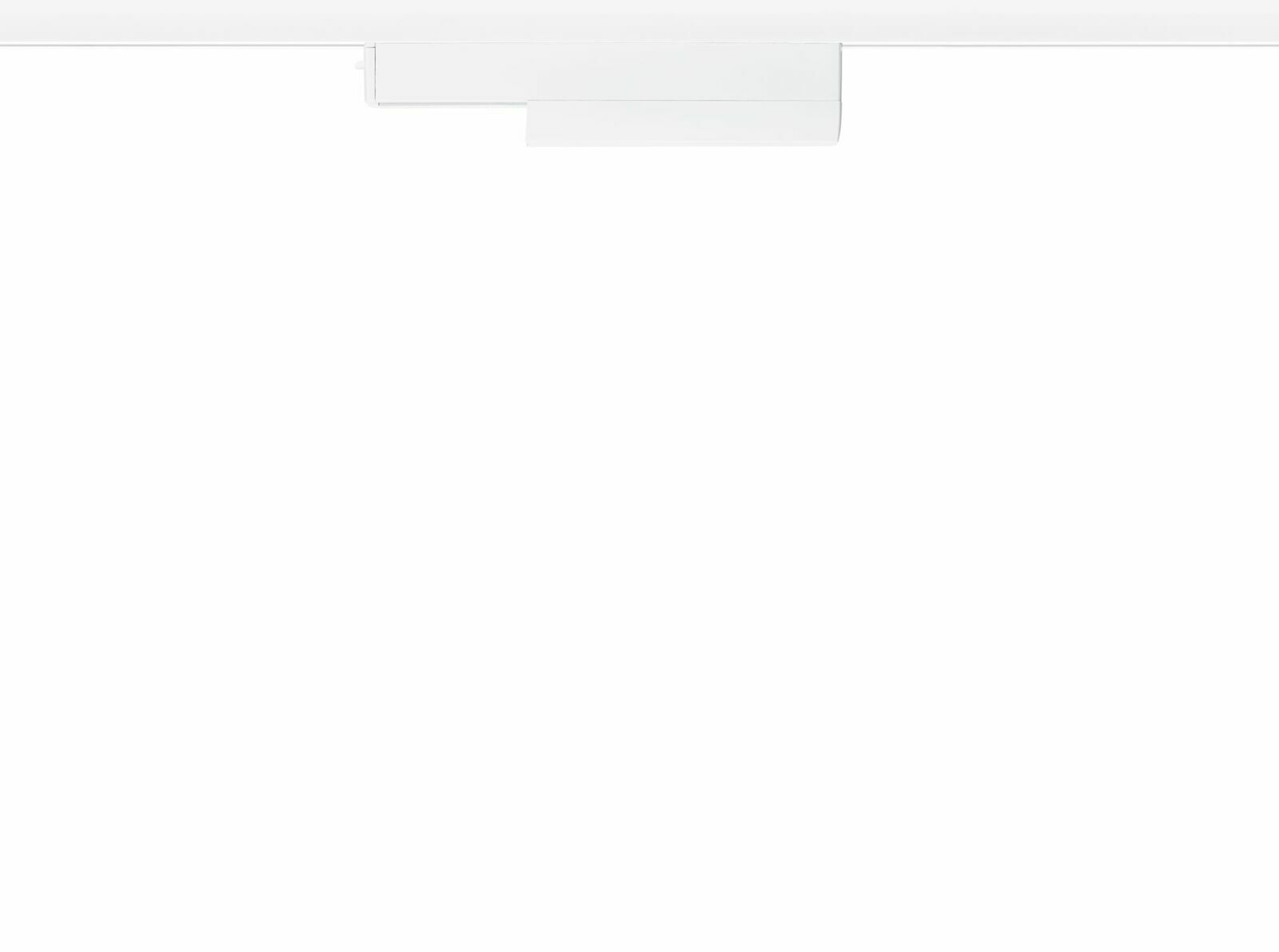 Weißer SingleAdapter Zigbee aus seitlicher Perspektive