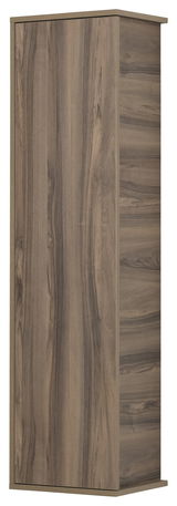 Hochschrank in Holzoptik, seitliche Perspektive