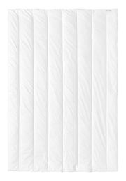 Weiße Winterdecke 155x220cm, Draufsicht