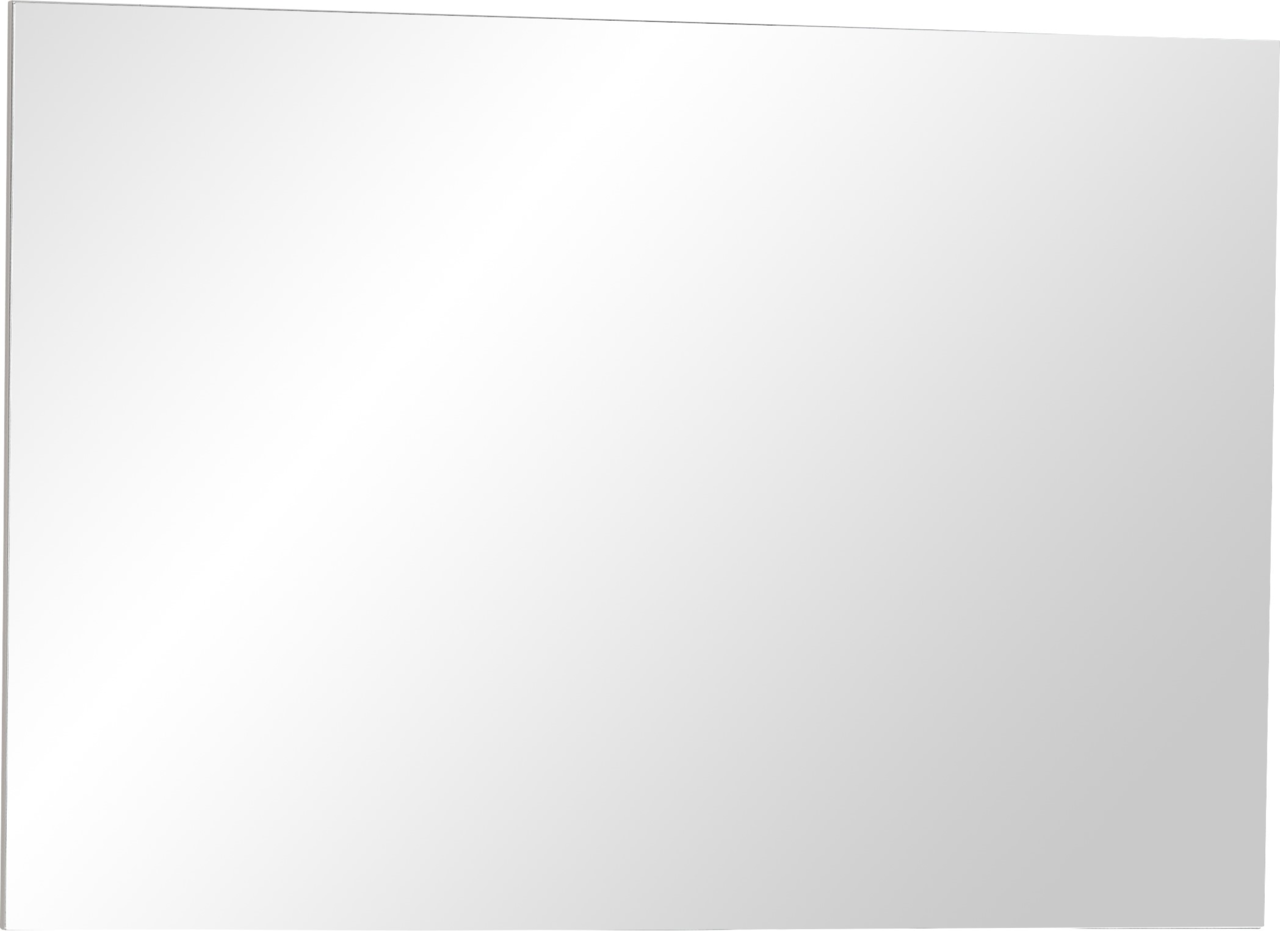 Rechteckiger Wandspiegel in schräger Perspektive