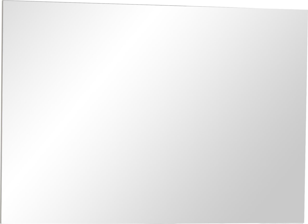 Rechteckiger Wandspiegel in schräger Perspektive