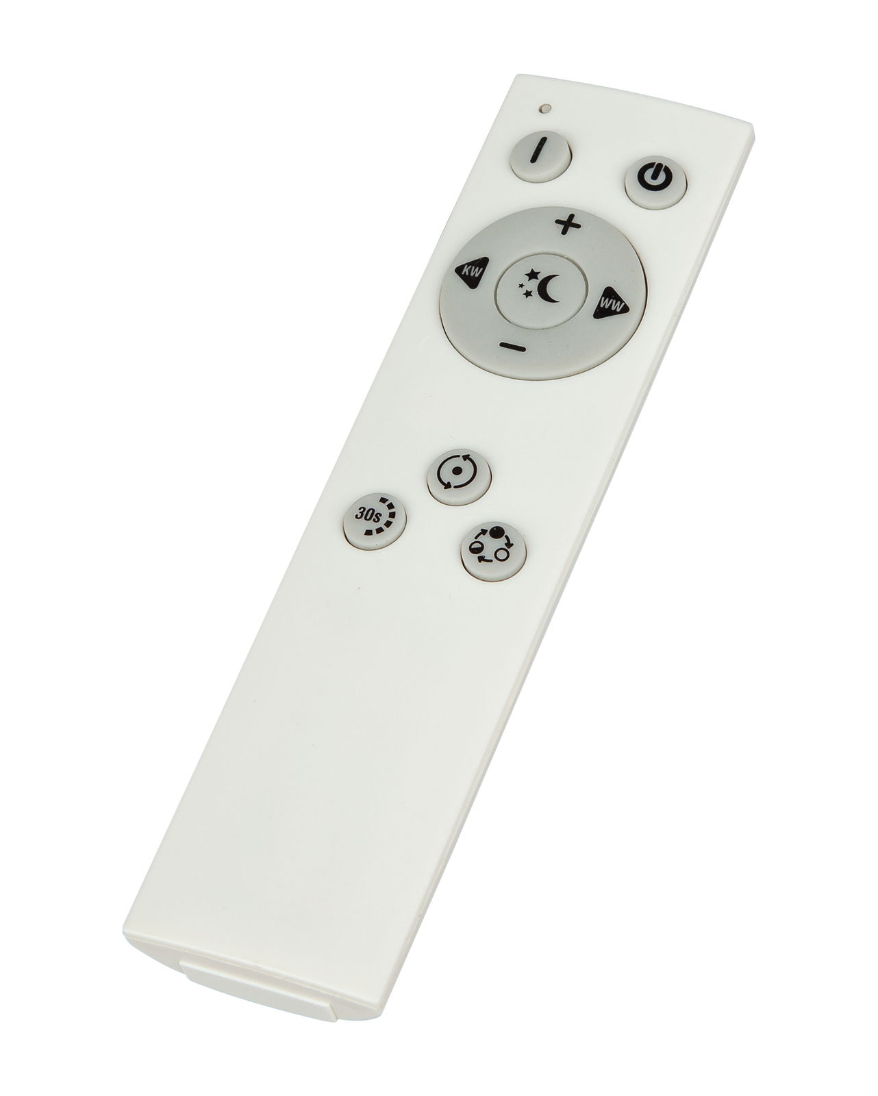 Fernbedienung für LED-Deckenleuchte, Draufsicht