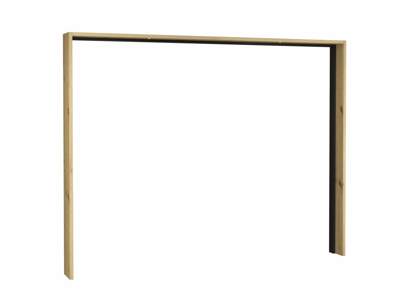 Z2 Passepartout TRONDHEIM Holzrahmen in Frontalansicht, geeignet als Passepartout.