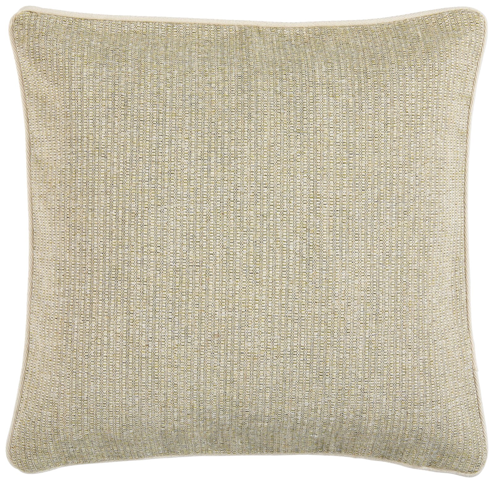 Novel Kissenhülle 40x40cm Beige Kissenhülle mit feiner Struktur, Vorderansicht