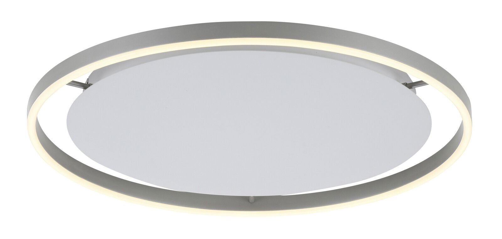 Just Light Deckenleuchte RITUS Moderne Deckenleuchte RITUS mit rundem Design, seitliche Perspektive