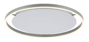 Moderne Deckenleuchte RITUS mit rundem Design, seitliche Perspektive