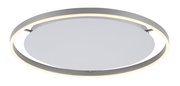 Moderne Deckenleuchte RITUS mit rundem Design, seitliche Perspektive