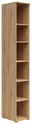 Carryhome Regal MULTISTAURAUM Holzregal mit fünf offenen Fächern, seitliche Perspektive