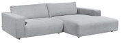 Grijze longchair-set LUCIA van Musterring, zijaanzicht