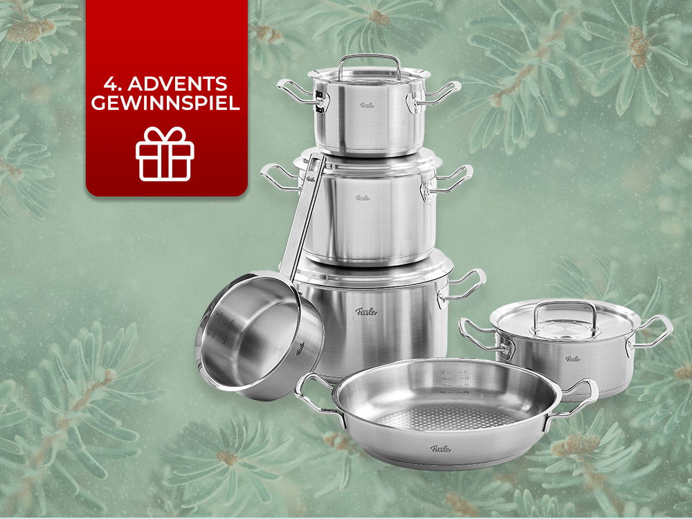 4. Adventsgewinnspiel: Fissler Original Profi Collection