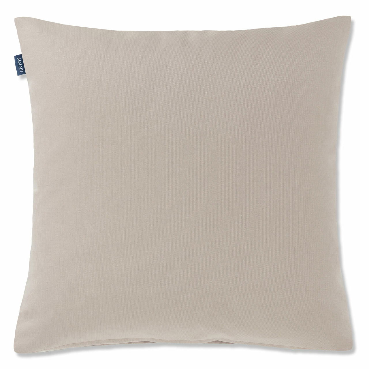 Beige Zierkissenhülle 40x40 cm, Vorderansicht