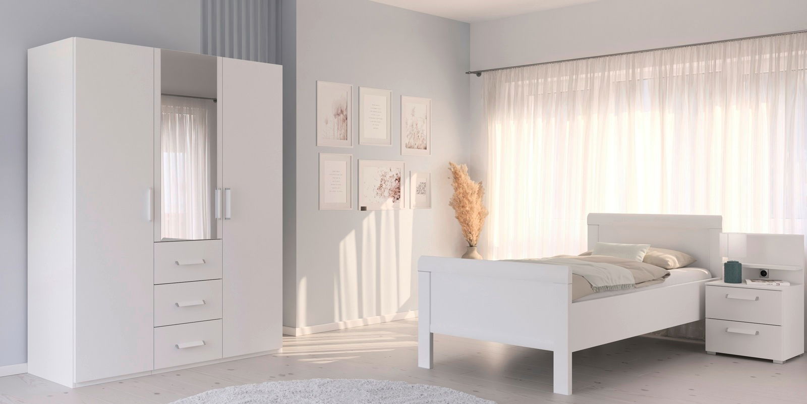 Intro Drehtürenschrank 3-türig RUDI Intro Drehtürenschrank 3-türig RUDI