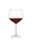 Leonardo Burgunderglas Ciao Burgunderglas Ciao+ 630ml, gefüllt mit Rotwein, seitliche Ansicht
