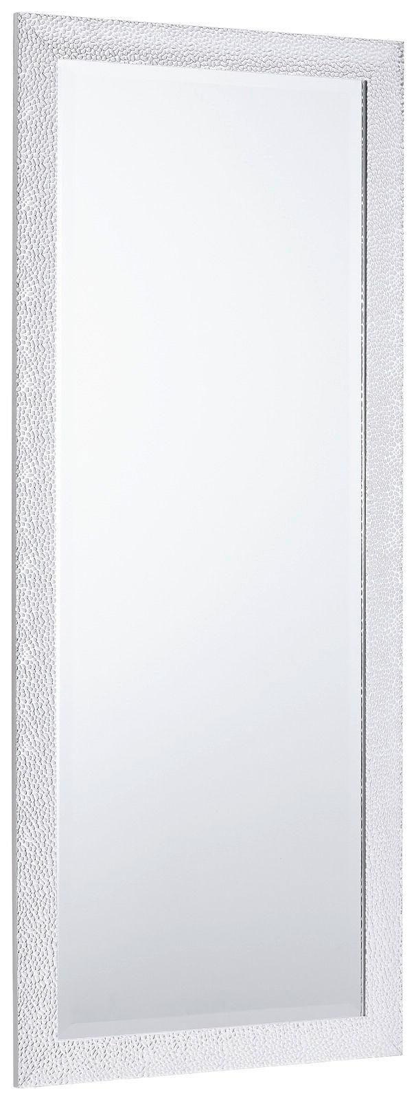 Carryhome Spiegel MAYA Rechteckiger Spiegel mit strukturiertem Rahmen, Perspektive leicht von der Seite