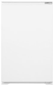 Frontansicht eines weißen Einbaukühlschranks