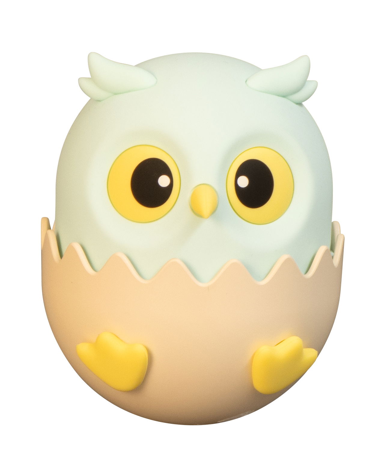 FHL easy Akku-Nachtlicht ELLA Niedliches Akku-Nachtlicht in Form einer Eule, die aus einem Ei schlüpft, Frontalansicht
