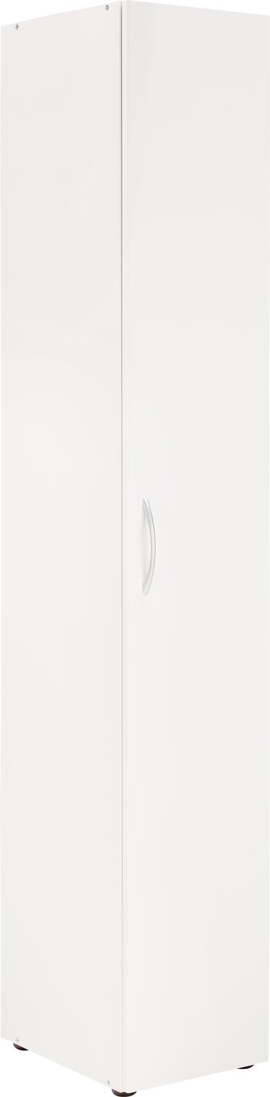 XORA Mehrzweckschrank MULTIRAUMKONZEPT Weißer Mehrzweckschrank XORA aus der MULTIRAUMKONZEPT-Serie, seitliche Perspektive