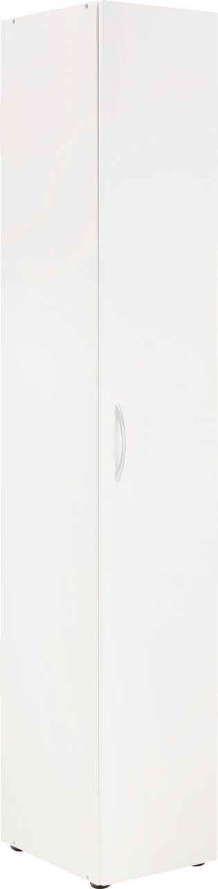 XORA Mehrzweckschrank MULTIRAUMKONZEPT Weißer Mehrzweckschrank XORA aus der MULTIRAUMKONZEPT-Serie, seitliche Perspektive